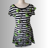 Custom Print Adult Fit n Flare Dolman Tshirt Dress - XXS-3XL