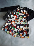 Custom Print Kids Tshirt Dresses 0-12y