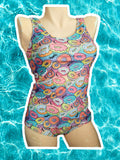 Custom Print Bikini Swim Tops - Adult XXS-3XL