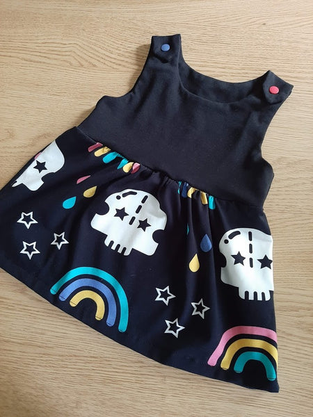 In Stock Kids Toxic Rain Dress 12-18m