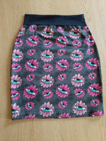 In Stock - A8E Eye Flower Pencil Skirt - XL -- 355787051633