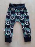 In Stock Cat Plant harem leggings A8E - 12-18m