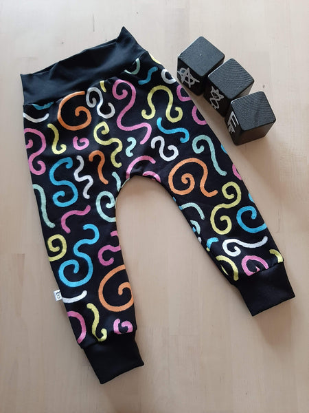 In Stock Chalk Squiggles harems 18-24m A8E