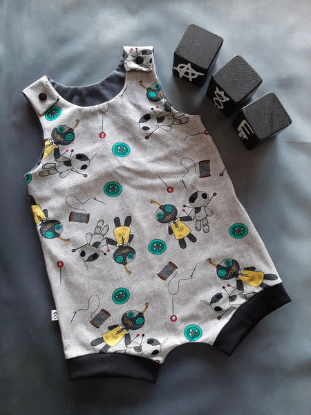 In Stock Kids Shortie Romper Little Poppets 18-24m