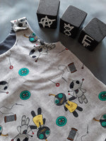 In Stock Kids Shortie Romper Little Poppets 18-24m