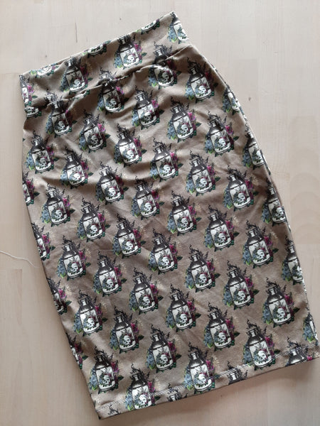 In Stock - A8E Pretty Poison Wiggle Pencil Skirt - S -- 355792330948
