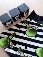 In Stock Kids Drink Me Half Circle Twirly Skirt 2-3y A8E