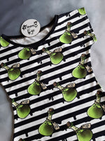 In Stock Drink Me Fit n Flare Dolman T-shirt Dress M -- 296562313739