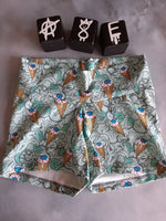 In Stock - Mint Eye-Scream Sassy Short Shorts - size M -- 296504668557