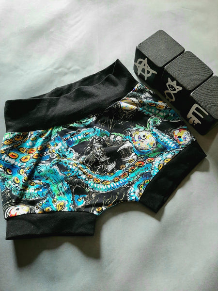 In Stock Kraken bummies/baby shorts A8E 18-24m