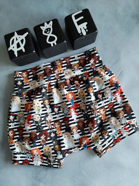 In Stock Scream Queens bummies/baby shorts A8E 18-24m