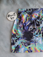 In Stock - A8E Oil Slick Short Skirt - M  -- 296500708724