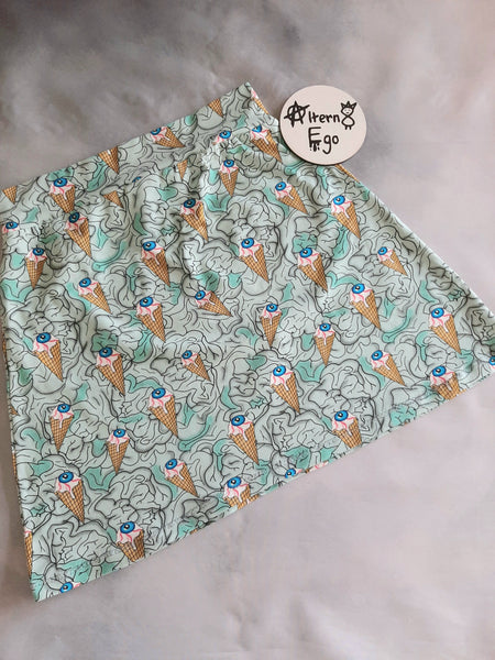 In Stock - Mint Eye-Scream A-Line Skirt - M  -- 355789969639