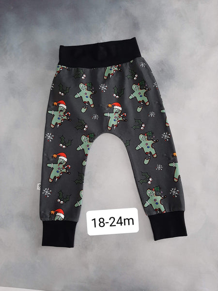 In Stock Gingerdead Harem Leggings 18-24m