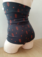 In Stock Sell Your Soul retro bralette/booty shorts set - S - Original sample