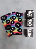 Custom Print Cosy Fingerless Gloves/Arm Warmers - Adult sizes