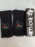 Custom Print Cosy Fingerless Gloves/Arm Warmers - Adult sizes