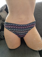 In Stock Pastel Skulls Mini Bikini Swim Bottoms XS