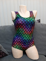 In Stock Rainbow Dragonscale Classic Swimsuit XS -- 296560013342