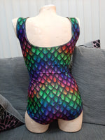 In Stock Rainbow Dragonscale Classic Swimsuit XS -- 296560013342