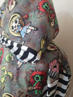 In Stock Alice in Zombieland Hoodie M -- 296551192367
