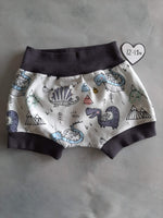 In Stock Dragons bummies/baby shorts A8E - 12-18m