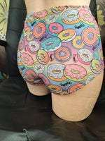 In Stock Donuts Longline & High Waist Tankini/Bikini Set - S