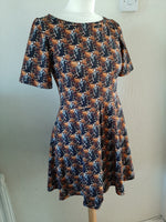In Stock A8E Skater Dress - S - Halloween Friends -- 355800170166