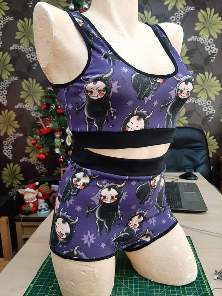 In Stock Comfy Krampus Kewpies Underwear Set - S -- 355844950912