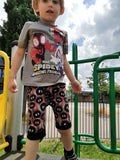 Custom Print Kids Harem Shorts - 2 styles - 0-12y