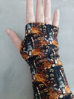 ❄OFFER❄ Custom Print Reversible Hooded Snood & Gloves Set -  Adult sizes