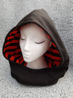Custom Print Reversible Hooded Snood - Kids to Adult sizes