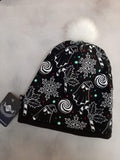 Custom Print Fleece Lined Bobble Hat - Toddler to Adult sizes