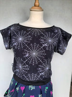 In Stock Cosmic Webs cropped tee - M -- 355824822301