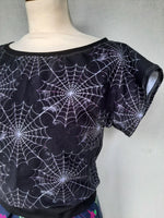 In Stock Cosmic Webs cropped tee - M -- 355824822301