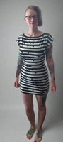 Custom Print Low Back Sheath Dress (3 lengths) - XXS-3XL