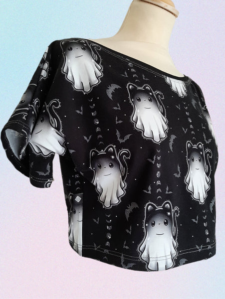 Custom Print Boxy Raglan Crop Tee - Sizes XXS-3XL