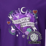 Living for the Side Quest Unisex Tee