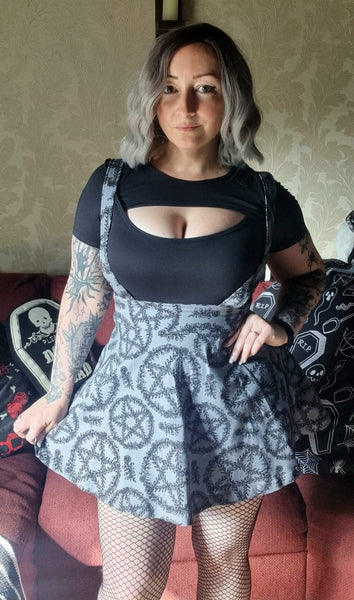 Custom Print Suspender Skirts - Made to order XXS-3XL