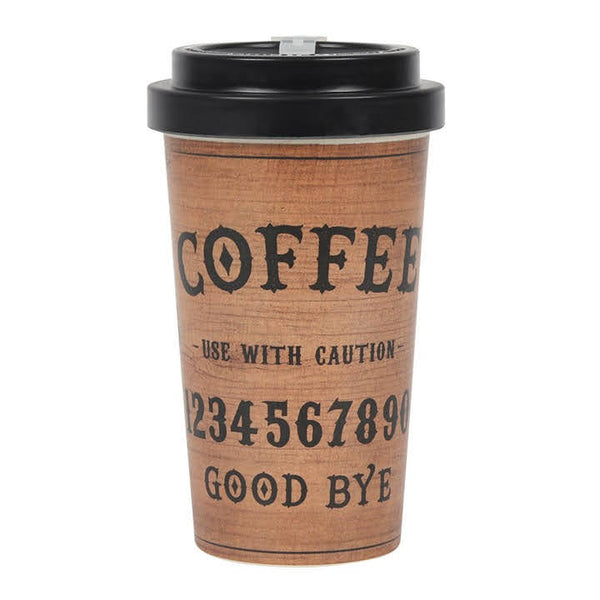 Bamboo Eco Travel Mug - Talking Board/Ouija