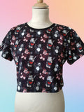 In Stock Scare Bears Crop Tee - S - 1859138399