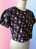 In Stock Scare Bears Crop Tee - S - 1859138399
