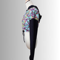 In Stock - Zombie Heads Cropped Bubble Hoodie - Size Small/S - #4330144113