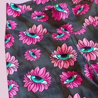 In Stock A8E Eye-Flower Leggings - L (UK 16) - #4333678333