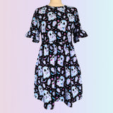 Custom Print Smock Dress - Made to order XXS-3XL