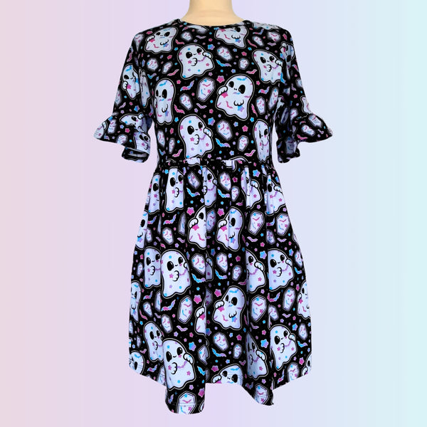 Custom Print Smock Dress - Made to order XXS-3XL