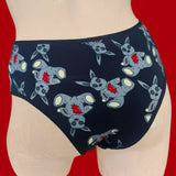 In Stock Super Cheeky Briefs - Living Dead Bunny - Size S -- 4335814484