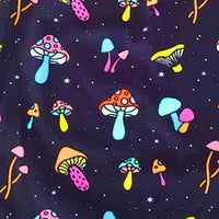 In Stock - Neon Mushrooms Print Mini Skirt - XS -- 4337036033