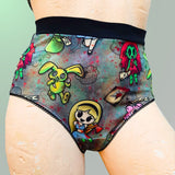 In Stock Alice In Zombieland High Waist Briefs - XS -- 1511483420