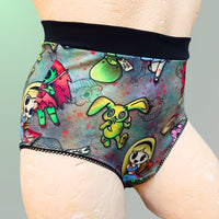In Stock Alice In Zombieland High Waist Briefs - XS -- 1511483420